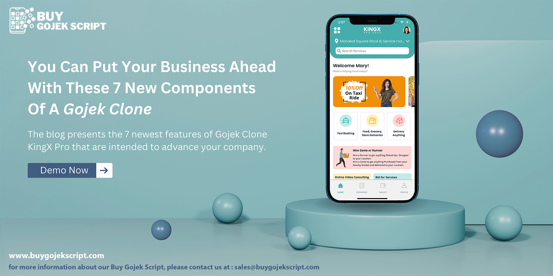 7 New Components Of A Gojek Clone App