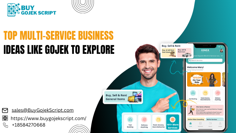 Transform diverse business concepts into components with Gojek Clone