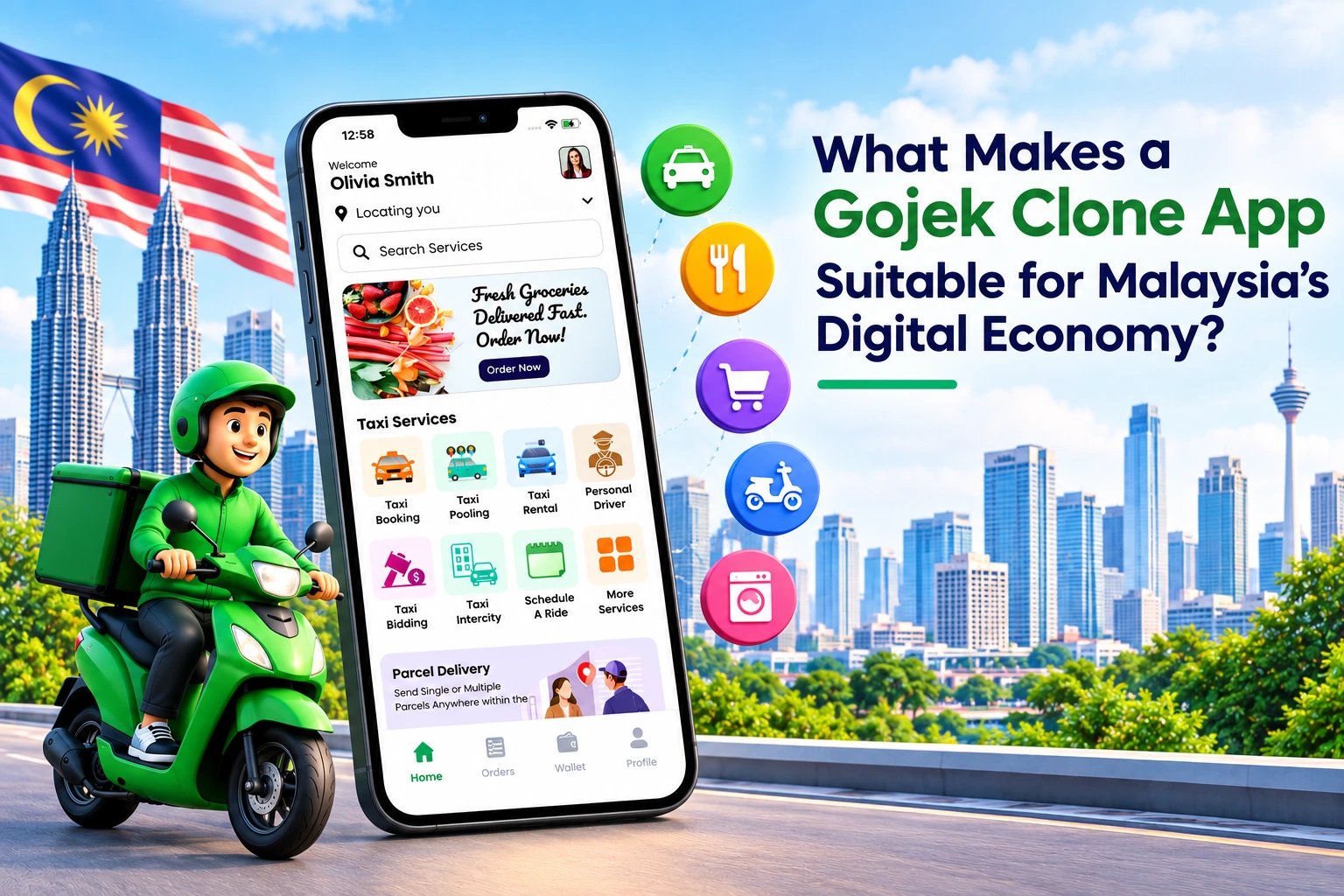 What Makes a Gojek Clone App Suitable for Malaysia’s Digital Economy