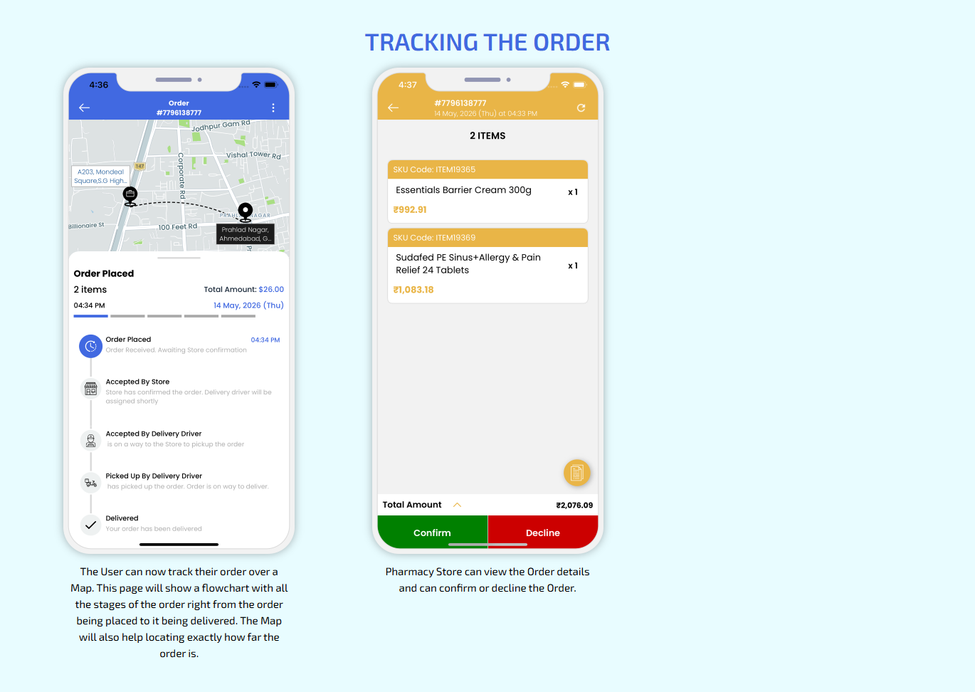 Tracking the Order