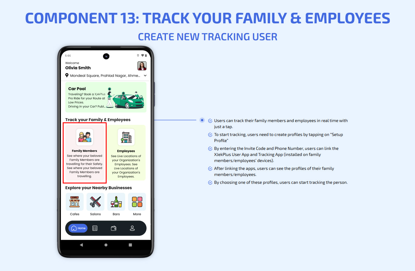 Track your Family & Employees